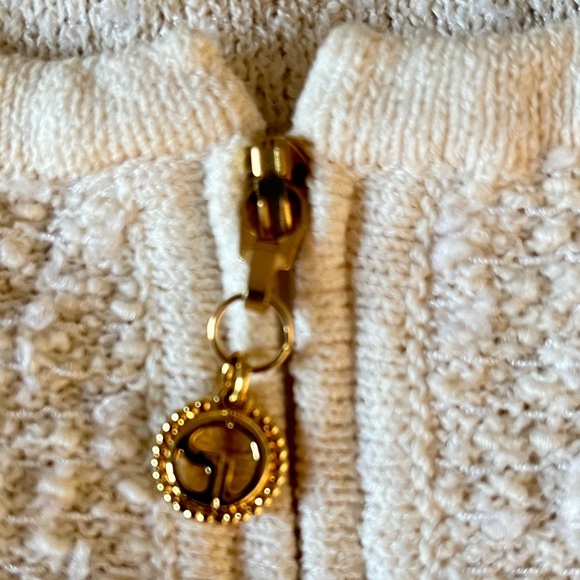 St.John Collection by Marie Gray boucle ivory ladies jacket size 10 - Picture 12 of 13